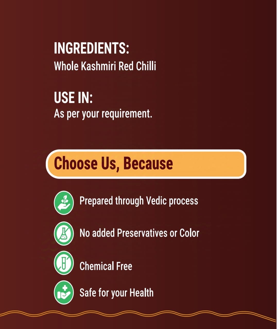 Kashmiri Mirch Powder- 100 GM